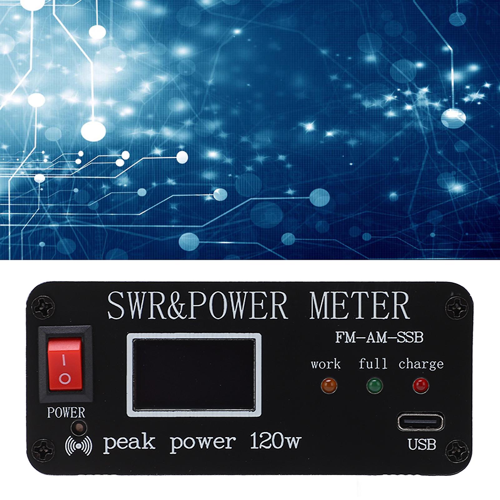 Shortwave Power Standing Wavemeter With Type C Interface And Large Battery Capacity