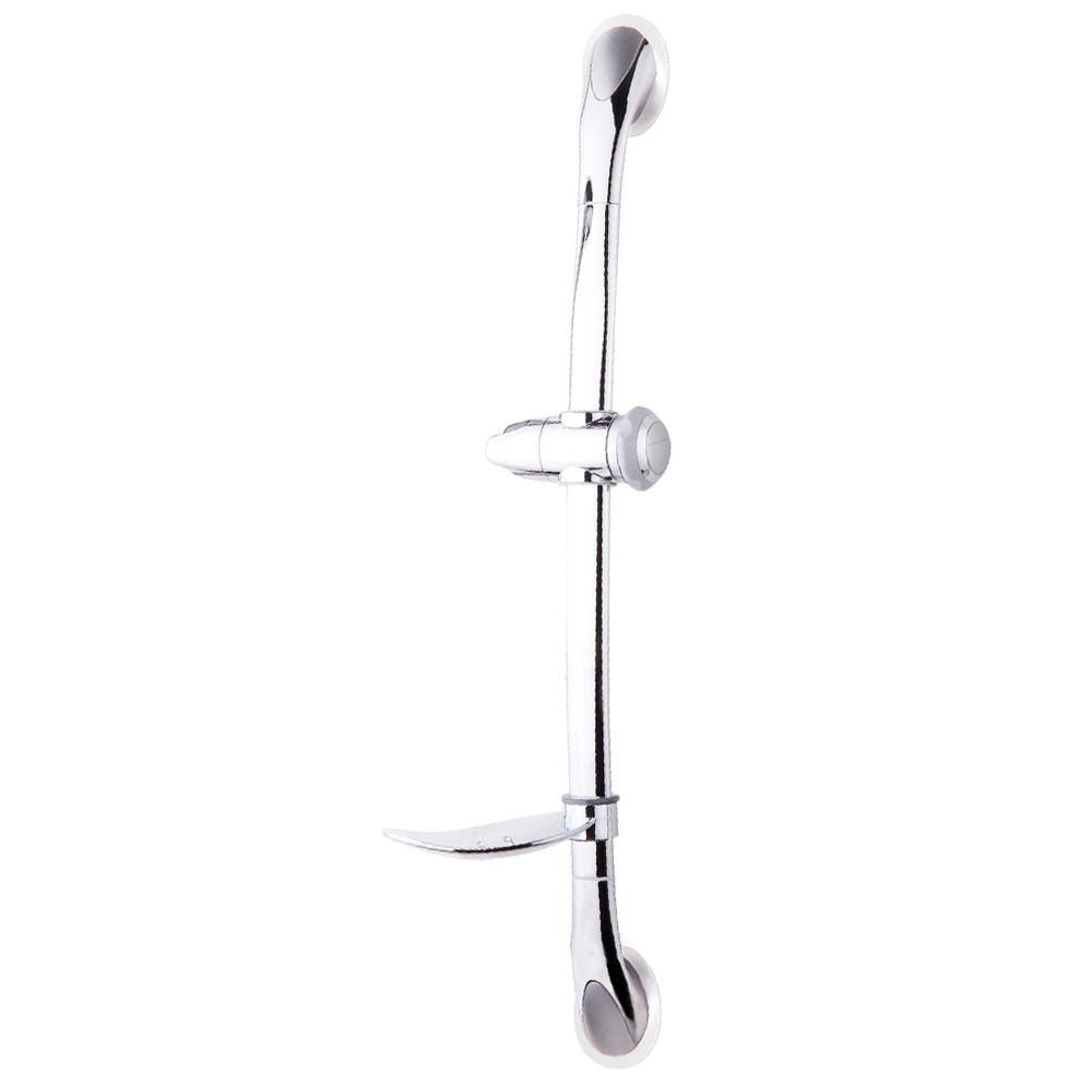 Hotel Spa 26 in. No Drilling Slide Bar for Hand Shower in Chrome 1516