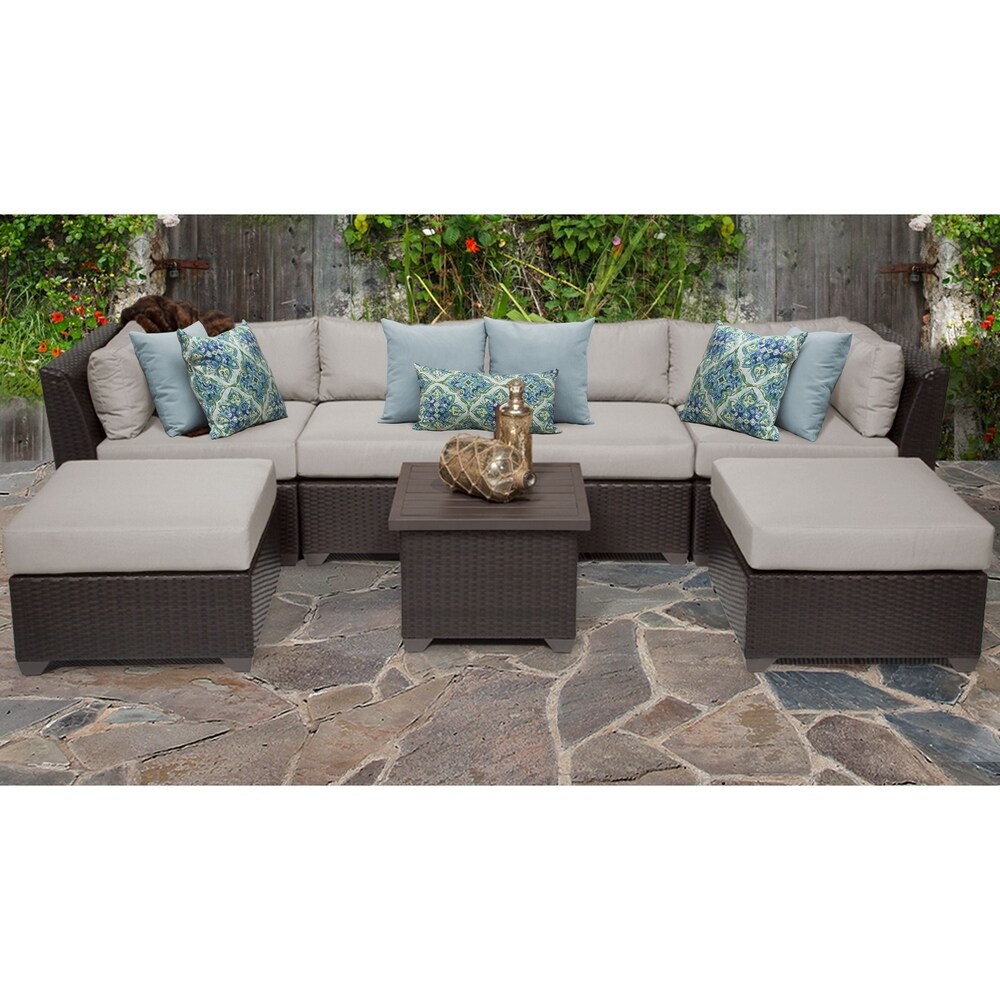 Barbados 7 Piece Outdoor Wicker Patio Furniture Set 07a