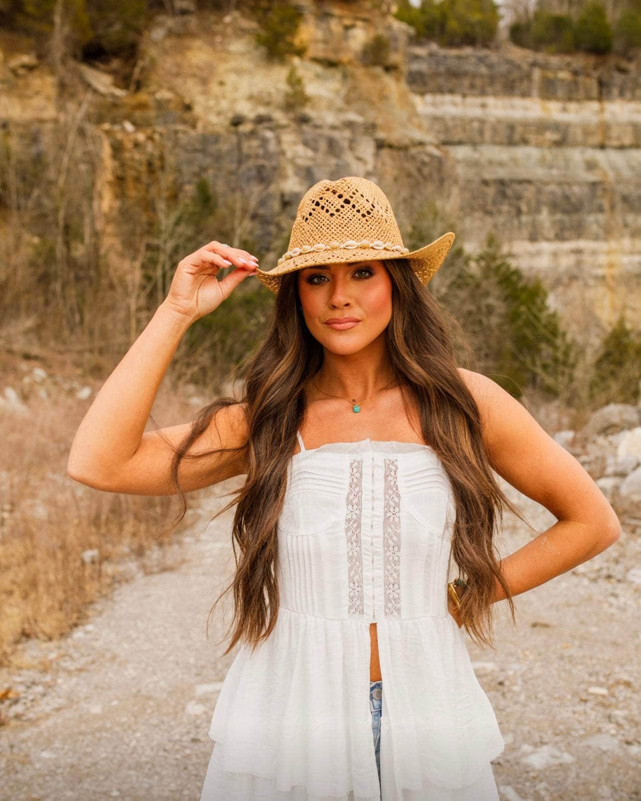 Straw Cowgirl Hat