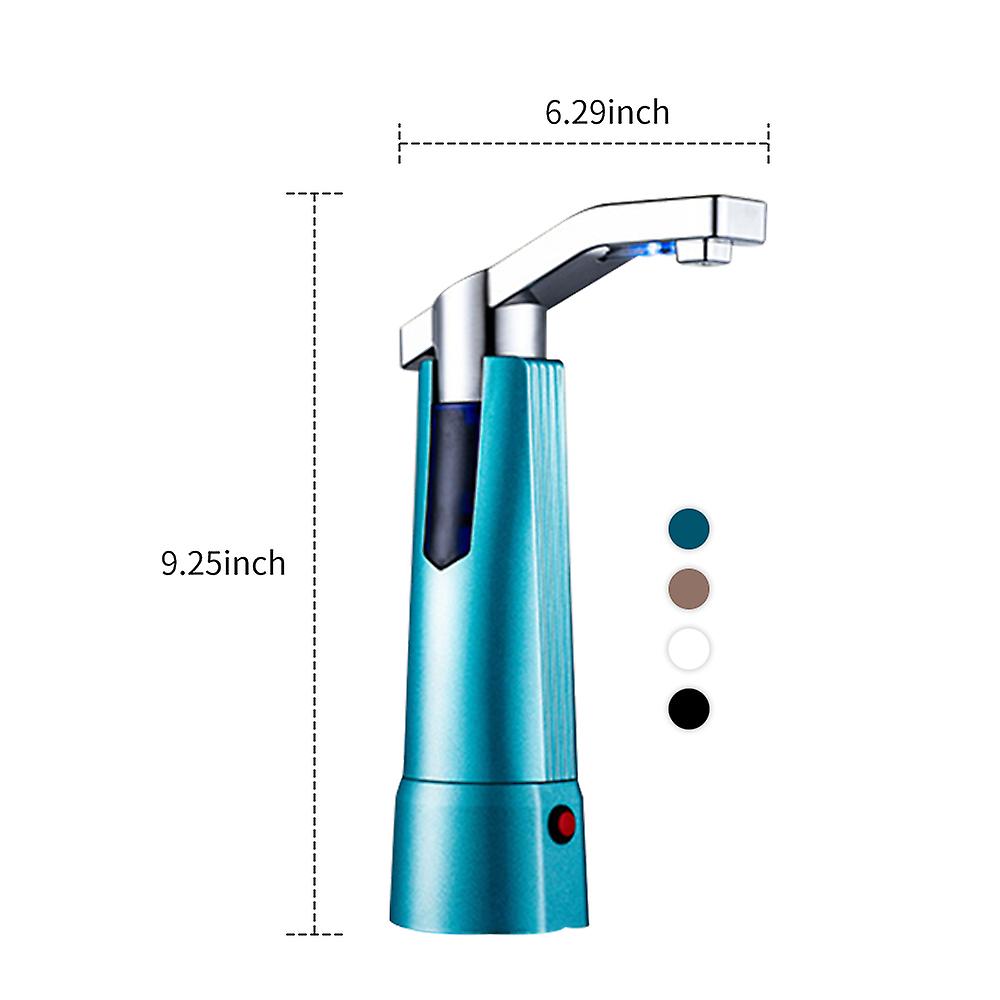 Gold Water Bottle Dispenser Pump Wireless Automatic Electric Gallon Drinking Water Jug Pump Rechargeable Water Dispensing Pump For Home Office Kitchen