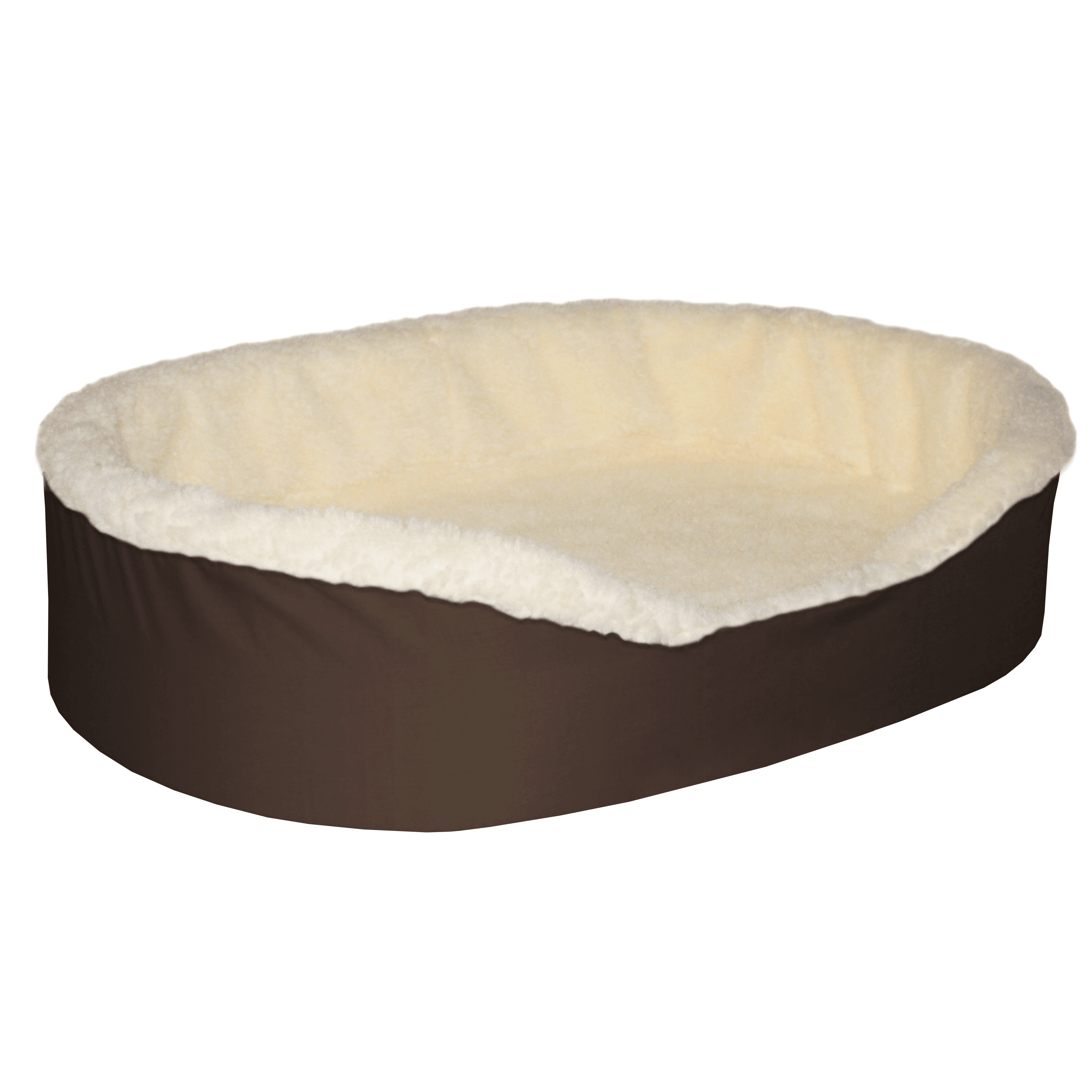 Made in The USA Dog Bed King Cuddler Pet Bed, X-Large, 40"x28", Brown