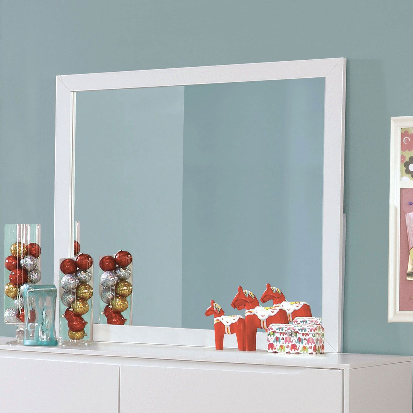 Lennart Ii Mirror  White