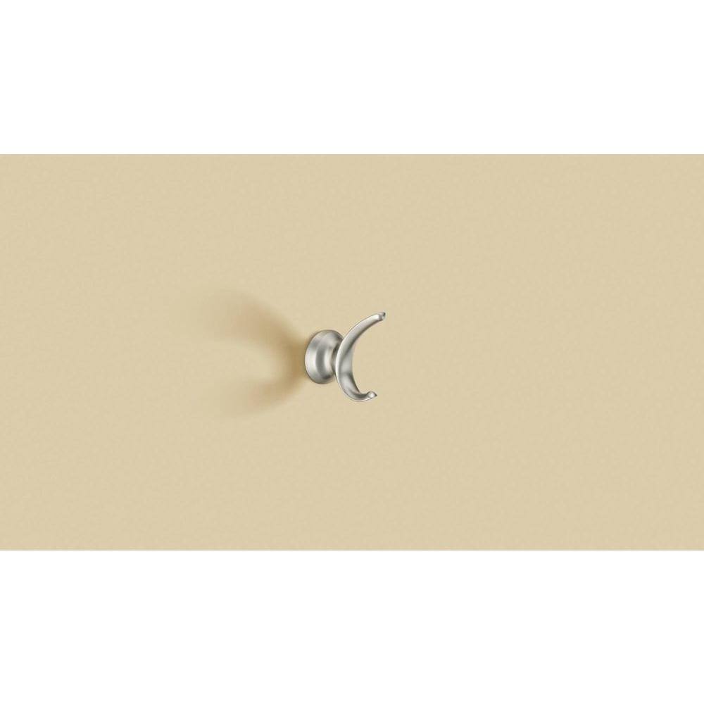 MOEN Darcy Double Robe Hook in Brushed Nickel Y1503BN