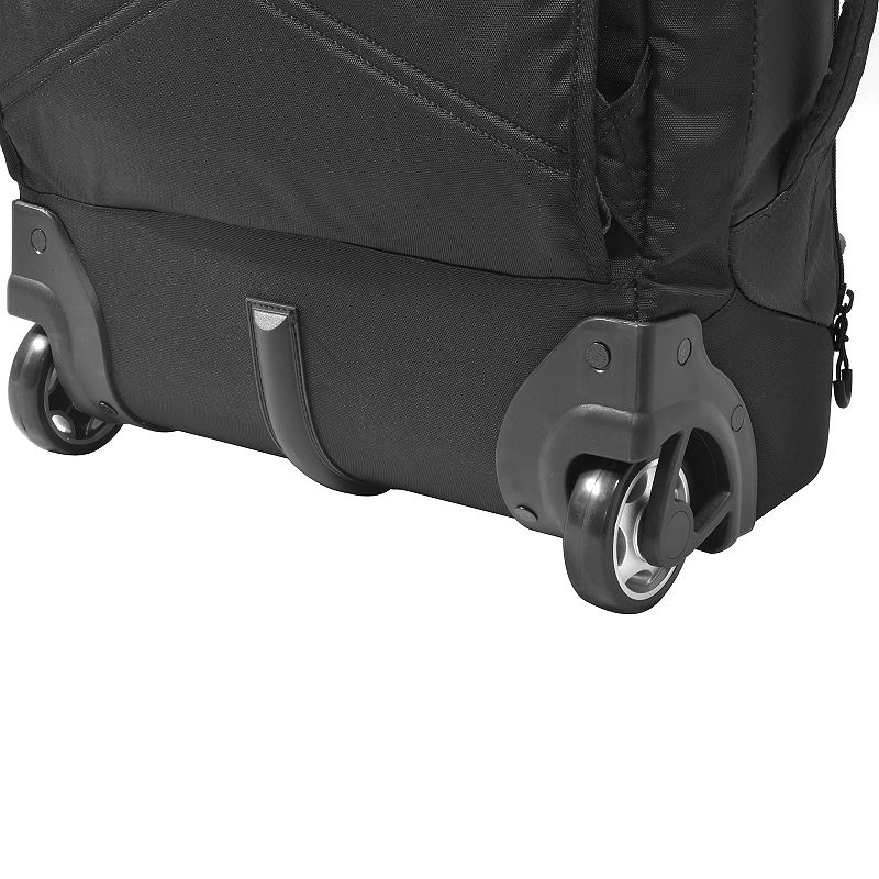 Olympia Cascade 20-Inch Wheeled Carry-On Backpack with Hideaway Straps