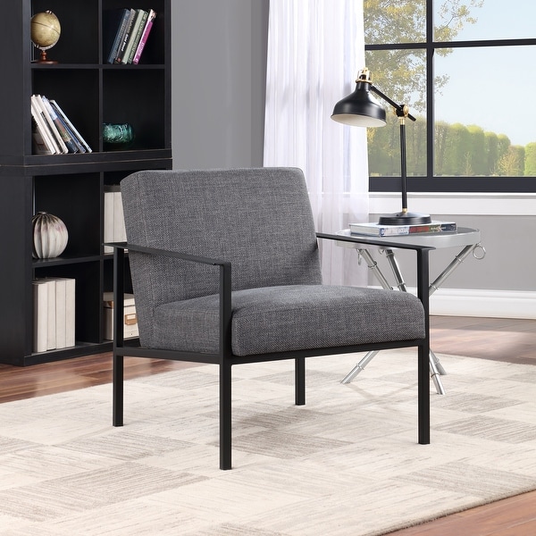 Margot Stationary Metal Accent Chair by Greyson Living