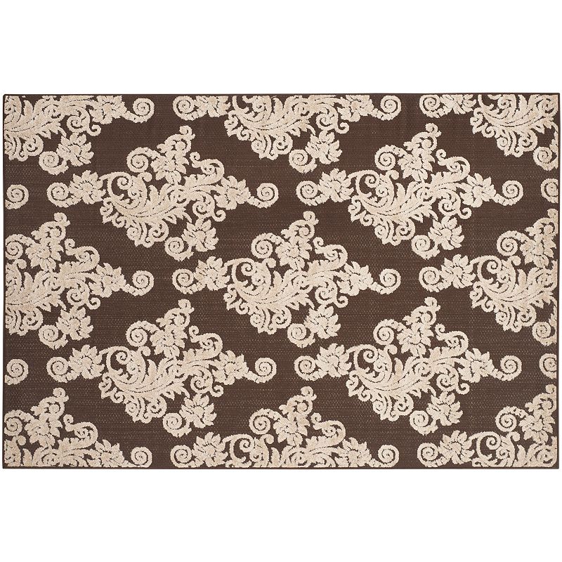 Safavieh Cottage Augusta Medallion Indoor Outdoor Rug