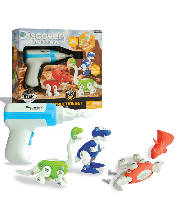 Discovery #MINDBLOWN Dinosaur Construction Action Model Build Set