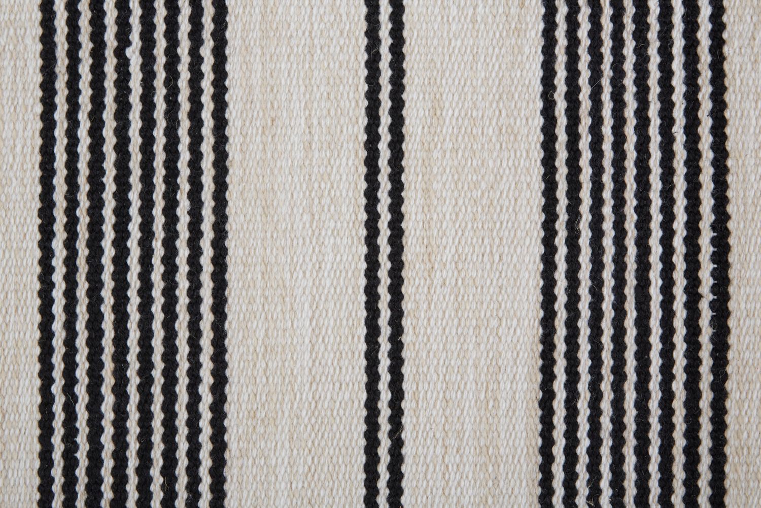 Granberg Hand Woven Black and White Rug by BD Fine