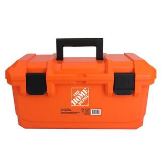 PRIVATE BRAND UNBRANDED 19 in. Plastic Portable Tool Box with Removable Tool Tray SUMEX TB01