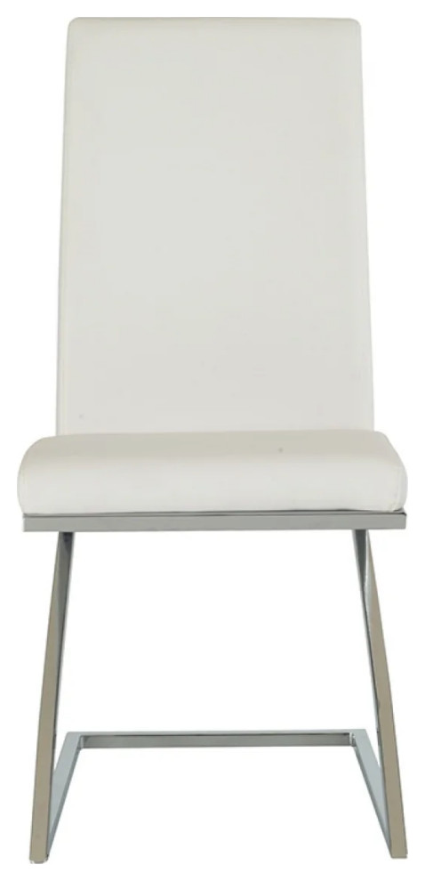 Grayson Modern White Dining Chair  Set of 2   Contemporary   Dining Chairs   by Virgil Stanis Design  Houzz