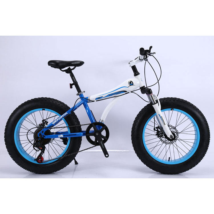 2023 Chinese carbon steel folding fatbike 26inch 20inch  mountain bicycle suspension fat bike carbon snow bike for adult and children