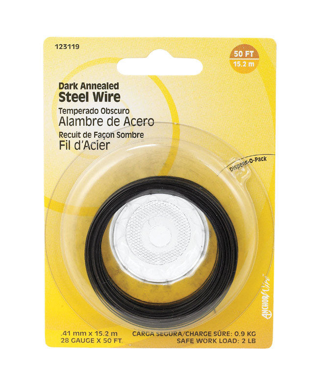 WIRE ANNEALED BLK28GA50'