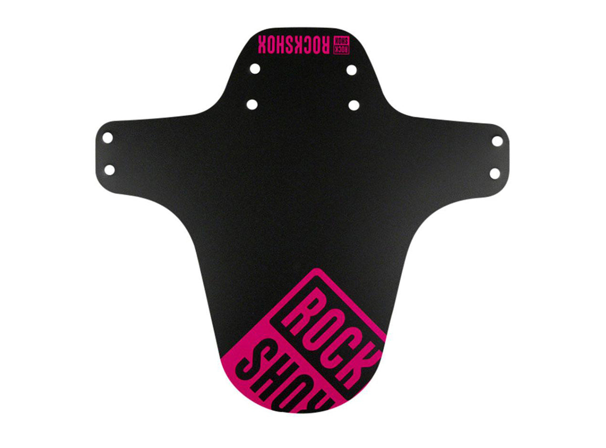 Rockshox MTB Fender - Black-Magenta Print