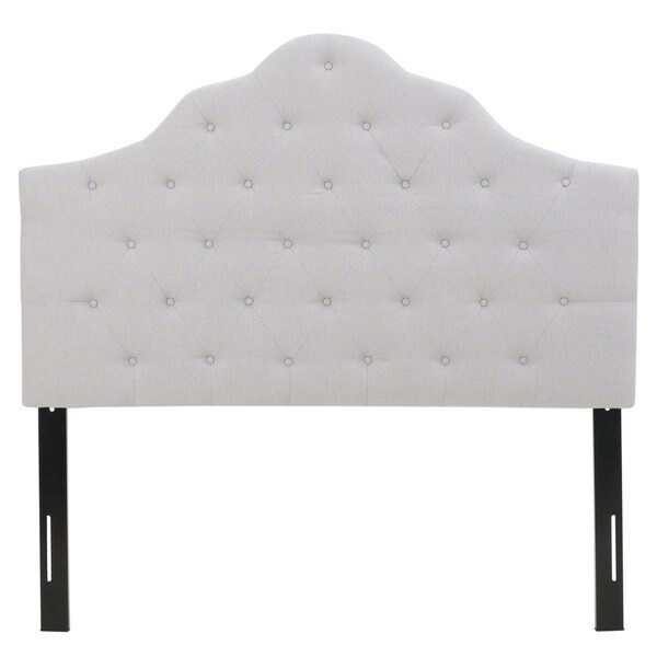 Marlen Adjustable Full/ Queen Tufted Fabric Headboard by Christopher Knight Home - - 12186817