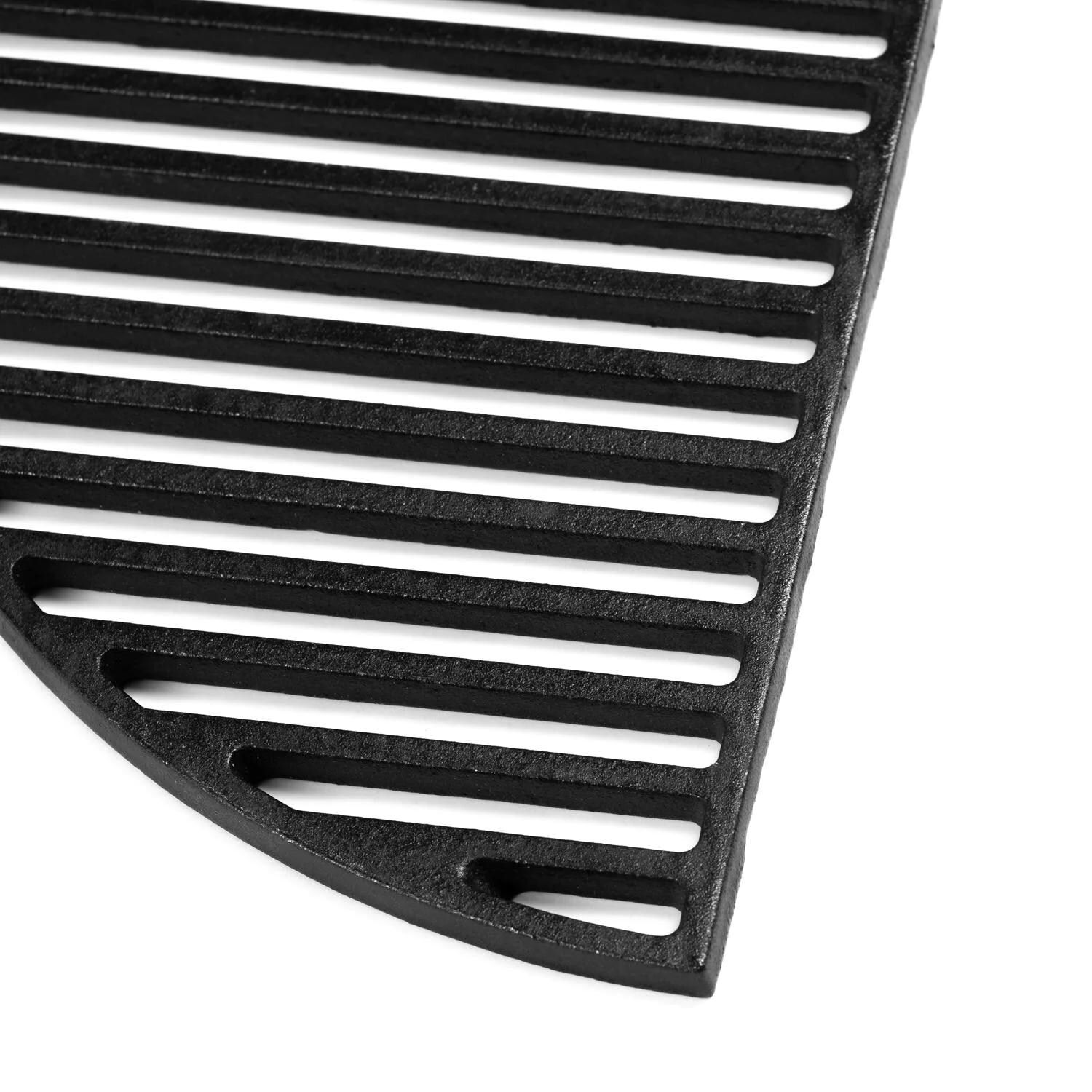 Signature Half Moon Cast Iron Cooking Grate For 18-Inch Kamado Grills