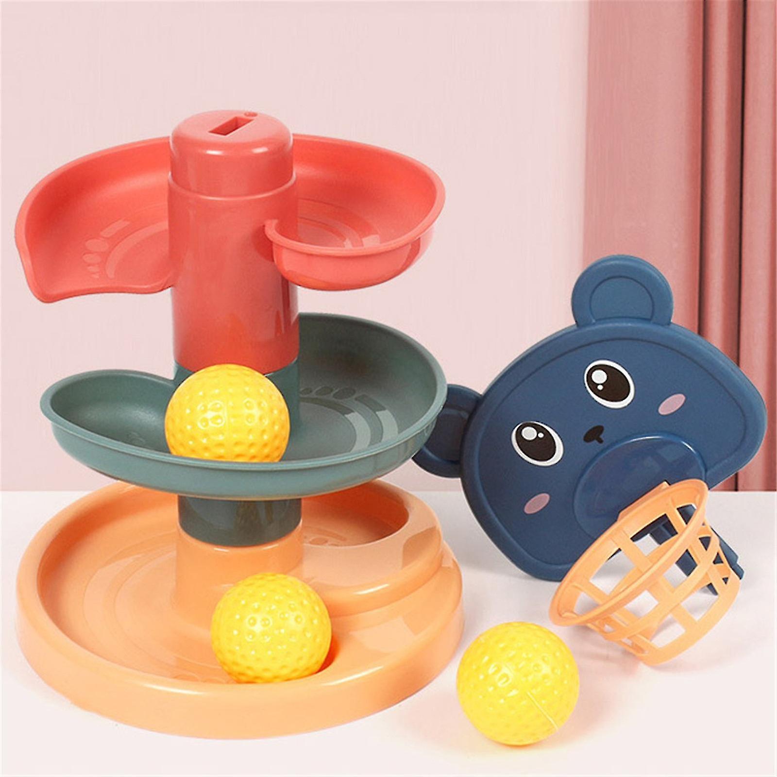 Toddler Ball Tower Ball And Roll Tower Educational Development Toys For Kids