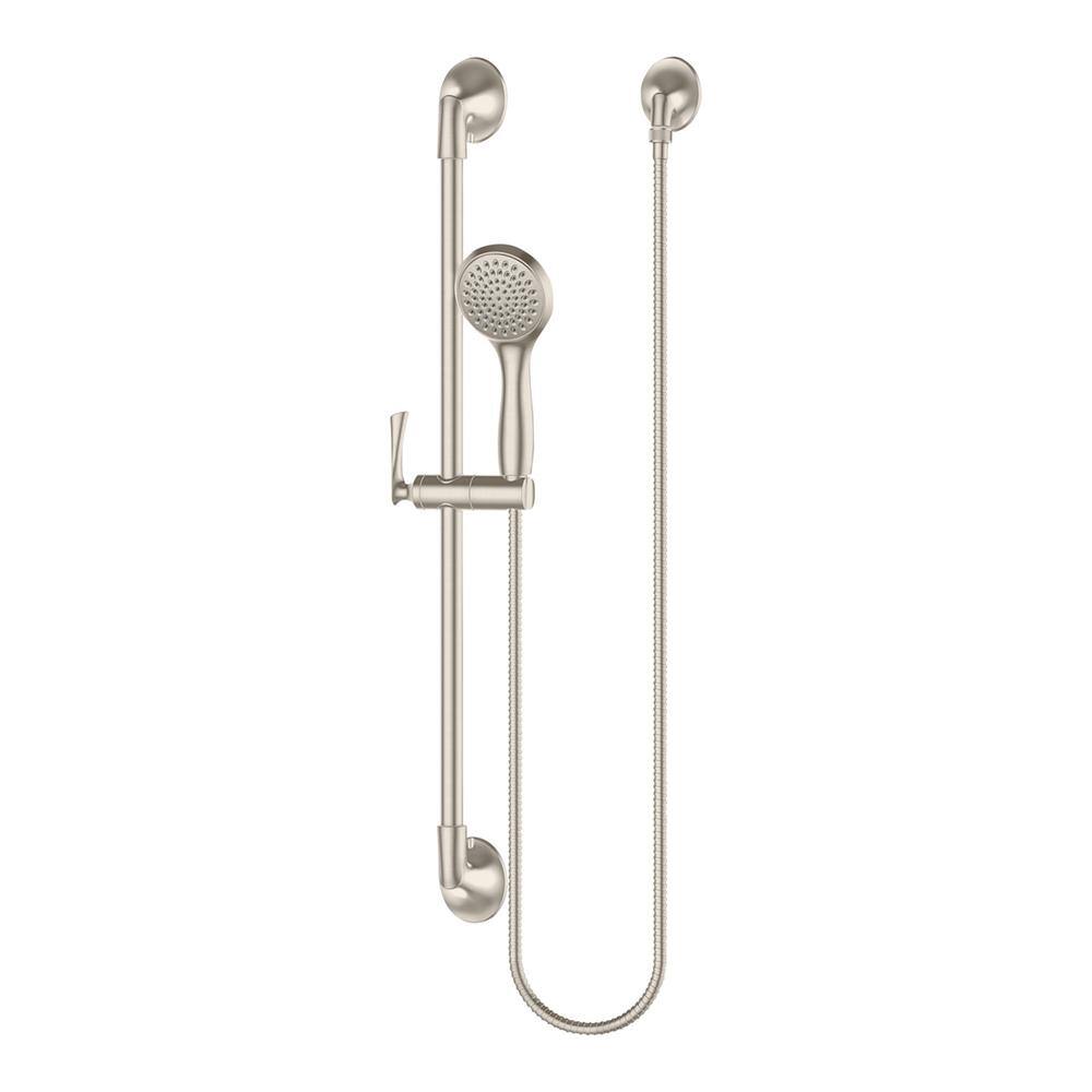 Pfister Rhen 1-Spray Slide Bar Hand Shower in Brushed Nickel LG16-3RHK