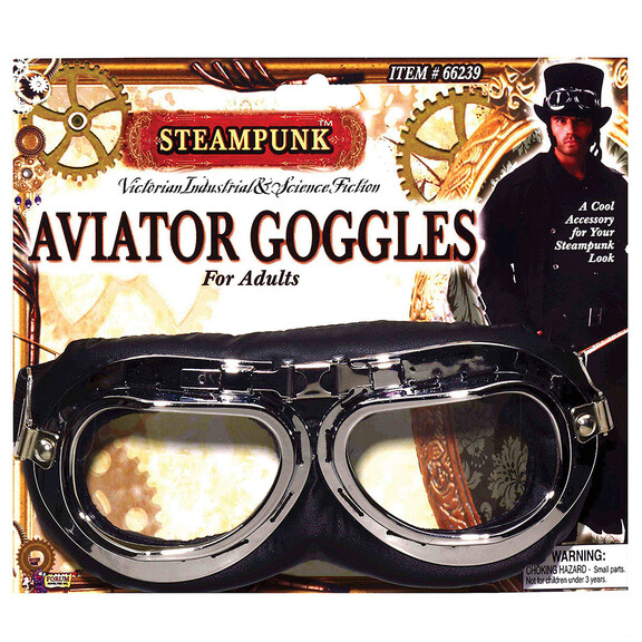 Morris Costumes FM66239 Adult Steampunk Aviator Go...