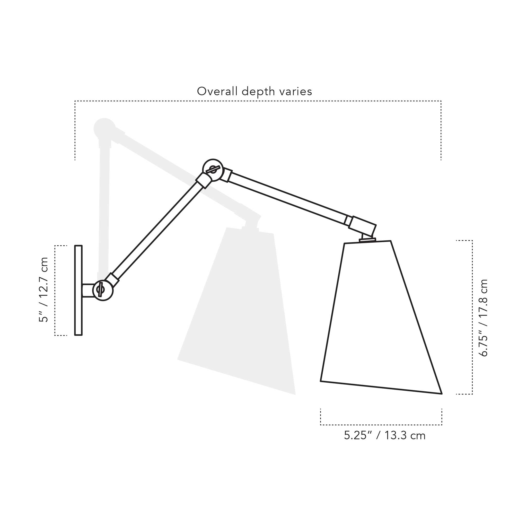 Tilt Cone Double Articulated