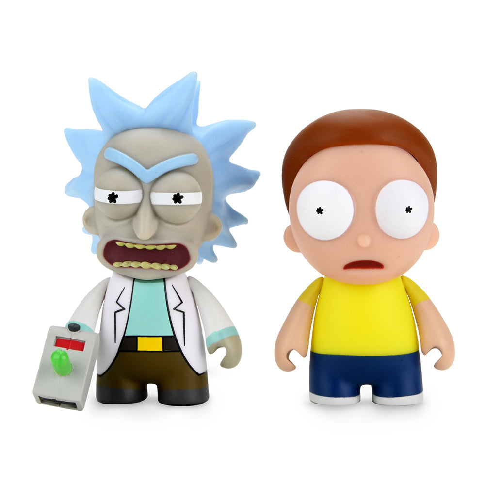 [adult swim] Raygun Rick & Morty Vinyl Mini Figure 2-Pack