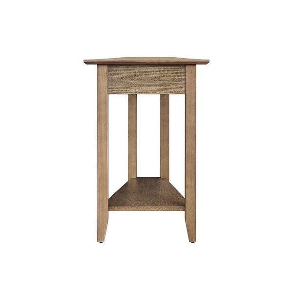 Copper Grove Aubrieta Wedge End Table