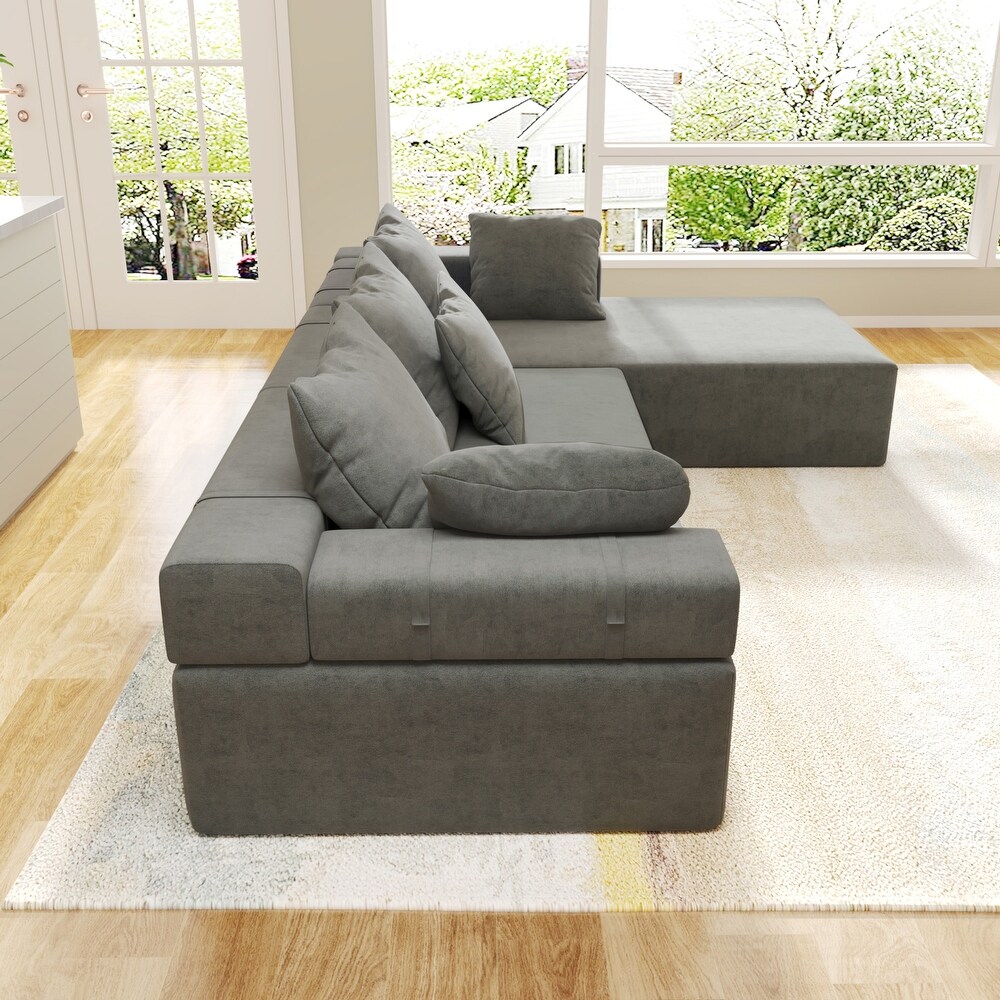 Modern Upholstered Sofa Set Modular 108\