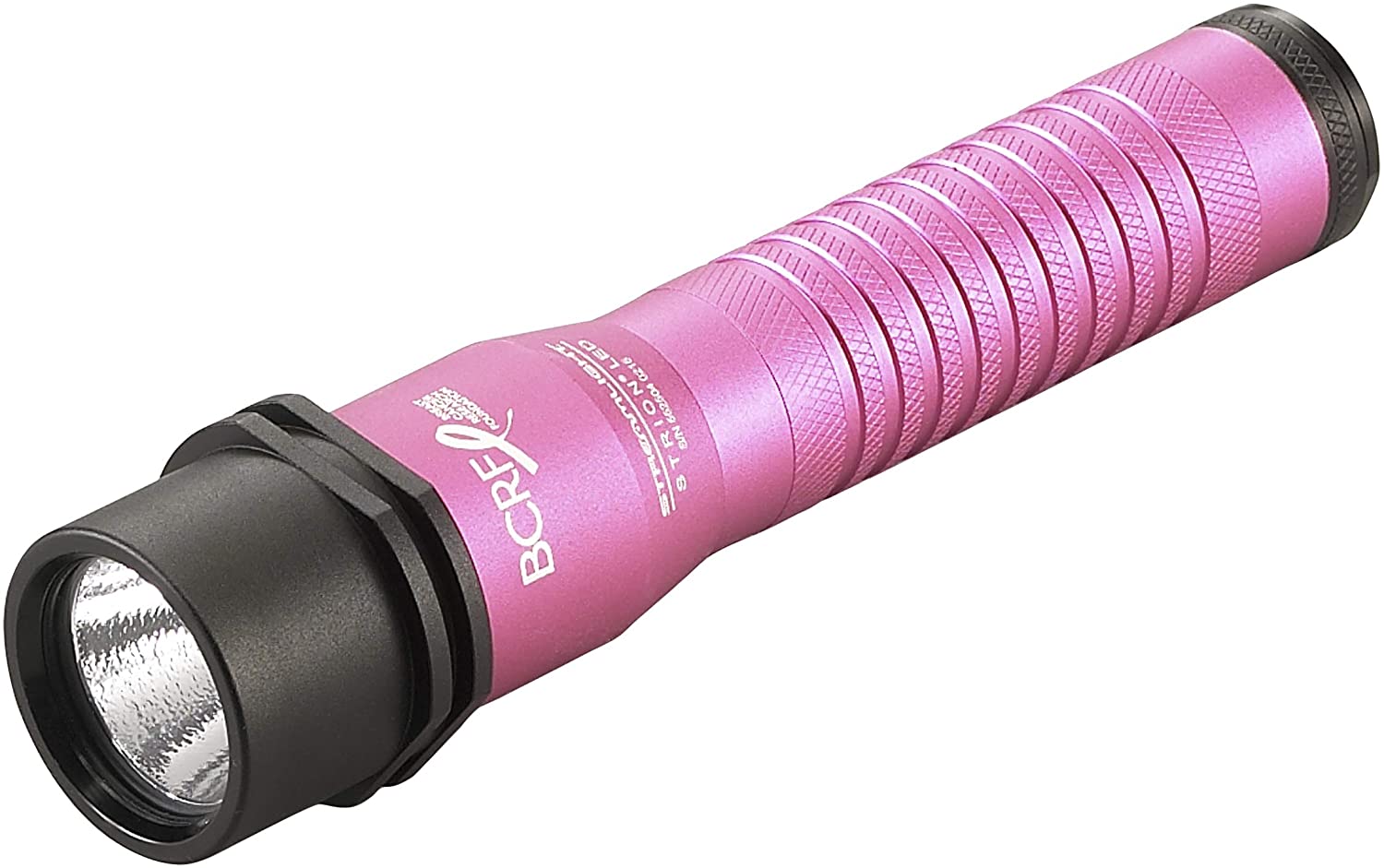 Streamlight 74361 Strion LED with 120V AC/12V DC Piggyback Charger， Pink - 260 Lumens