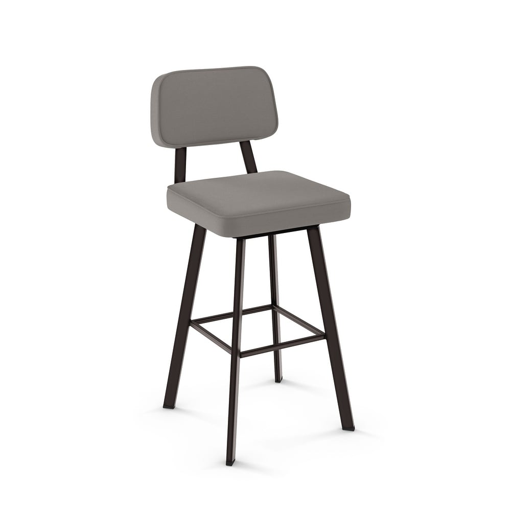 Amisco Clarkson Swivel Bar Stool