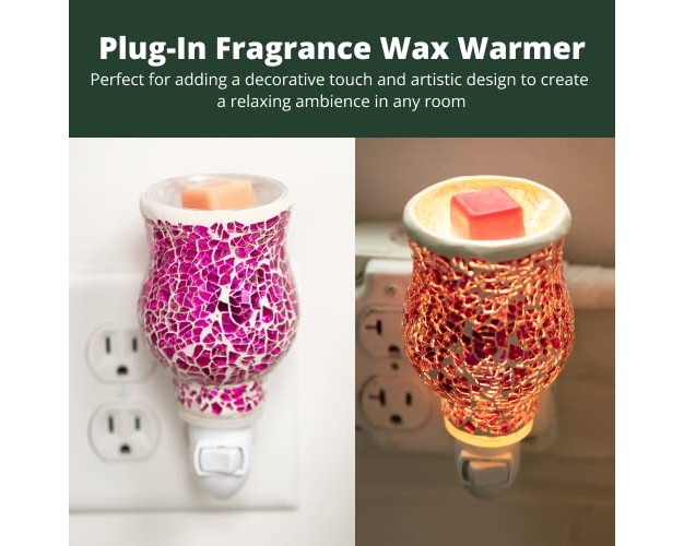 Dawhud Direct Plug in Fragrance Wax Melt Warmers Electric Green Ivy