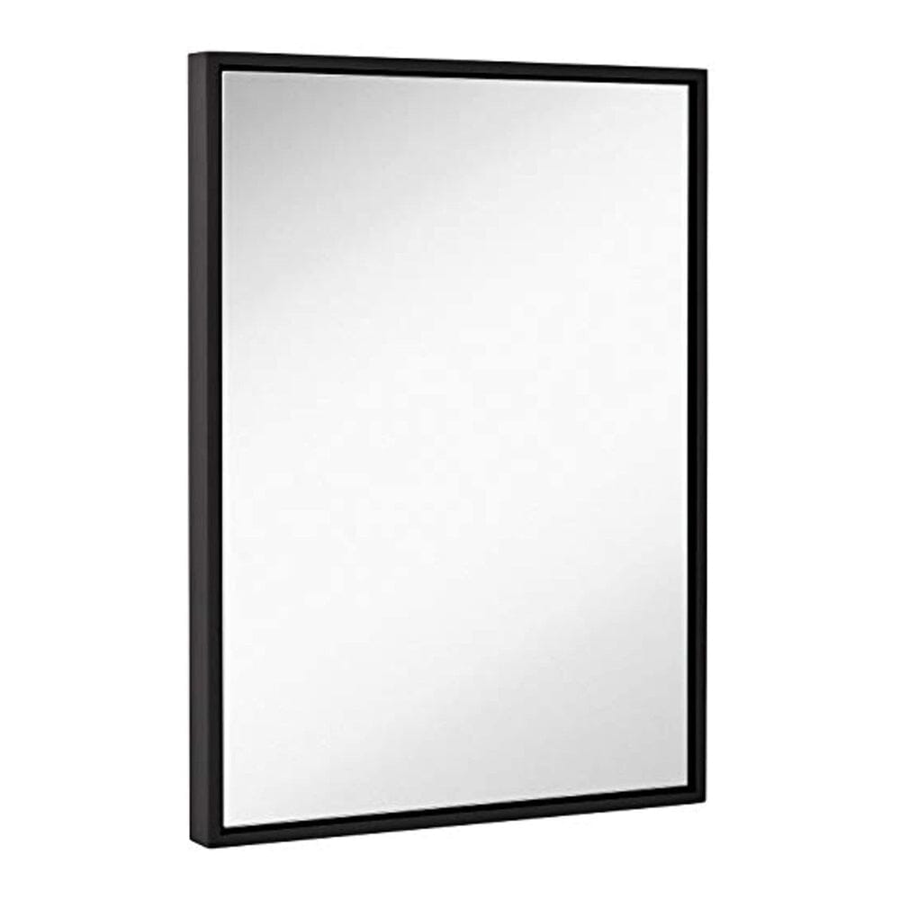 Clean Large Modern Black Frame Wall Mirror 22