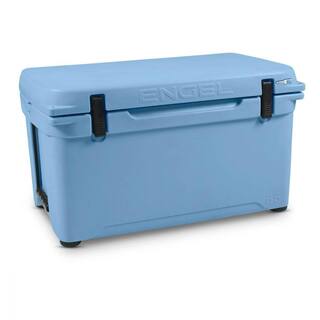 ENGEL Coolers 58 qt. 70 Can High Performance Roto Molded Ice Cooler Blue ENG65-B-OB