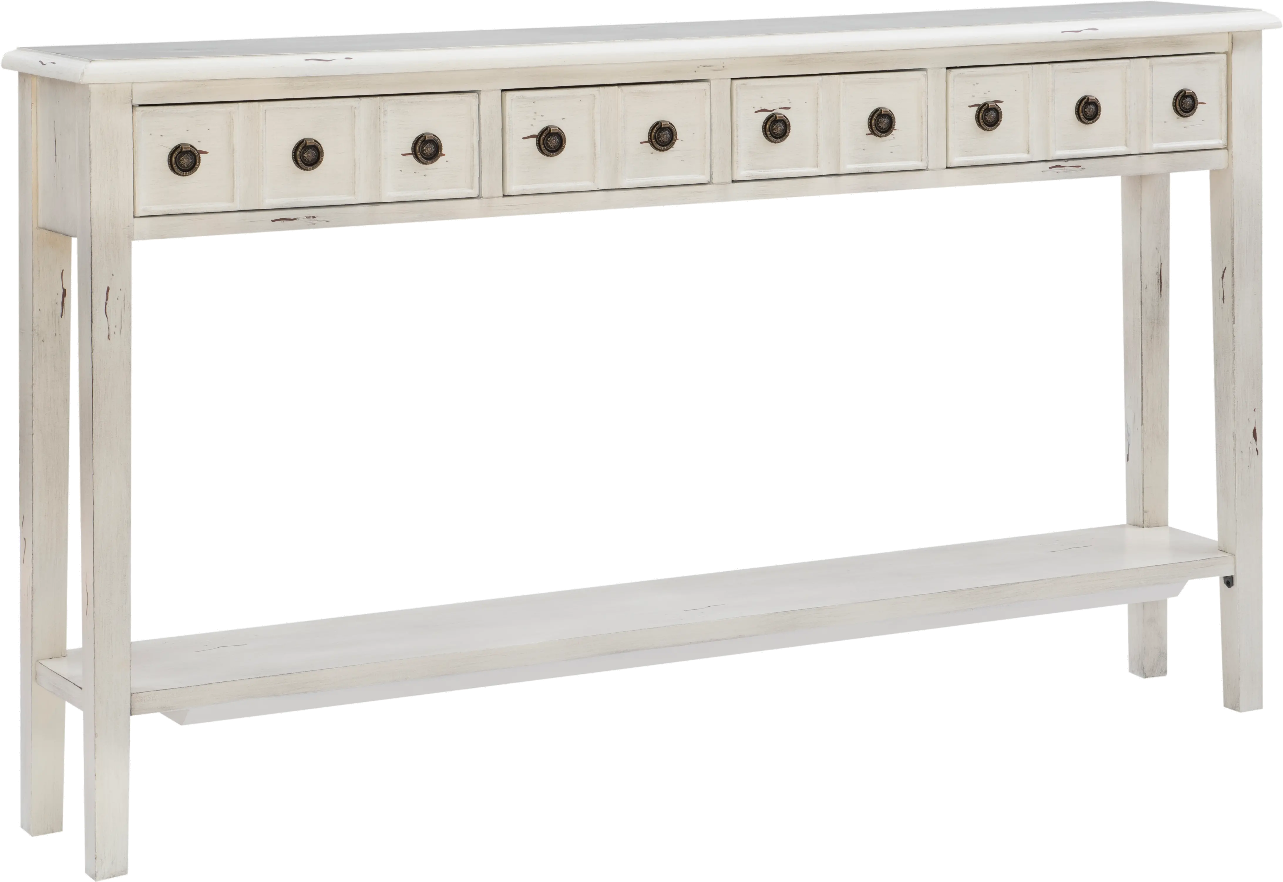 Sadie Cream Long Console Table