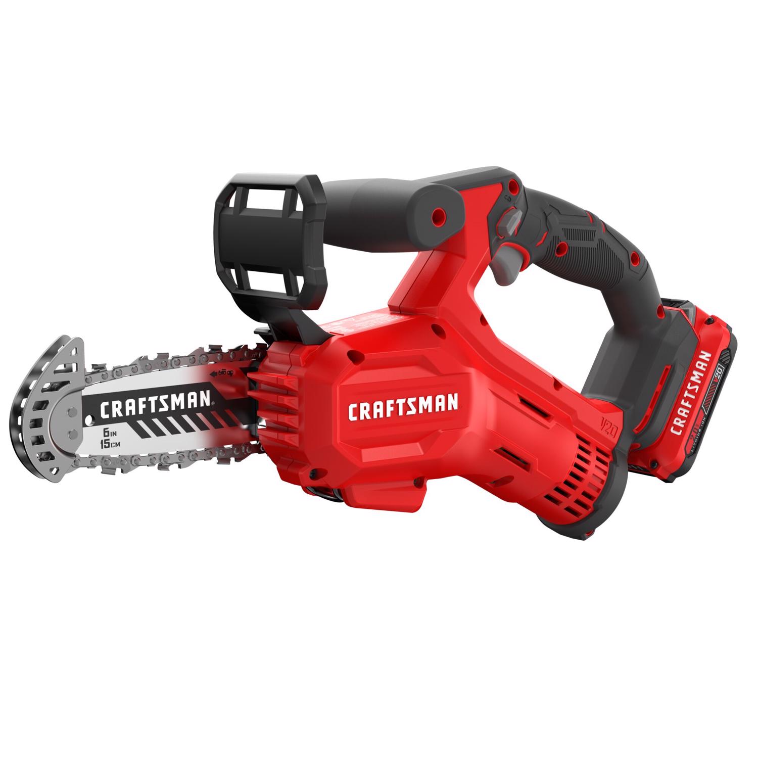 Craftsman V20 CMCCS320D1 6 in. Battery Pruning Saw Kit (Battery and Charger)