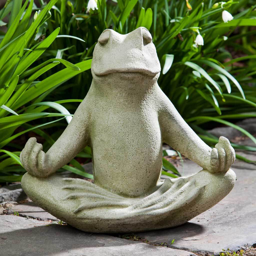 Campania International Totally Zen Too Frog Statue