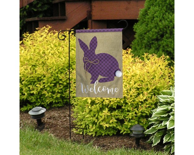 Briarwood Lane Cottontail Rabbit Spring Burlap Garden Flag Easter