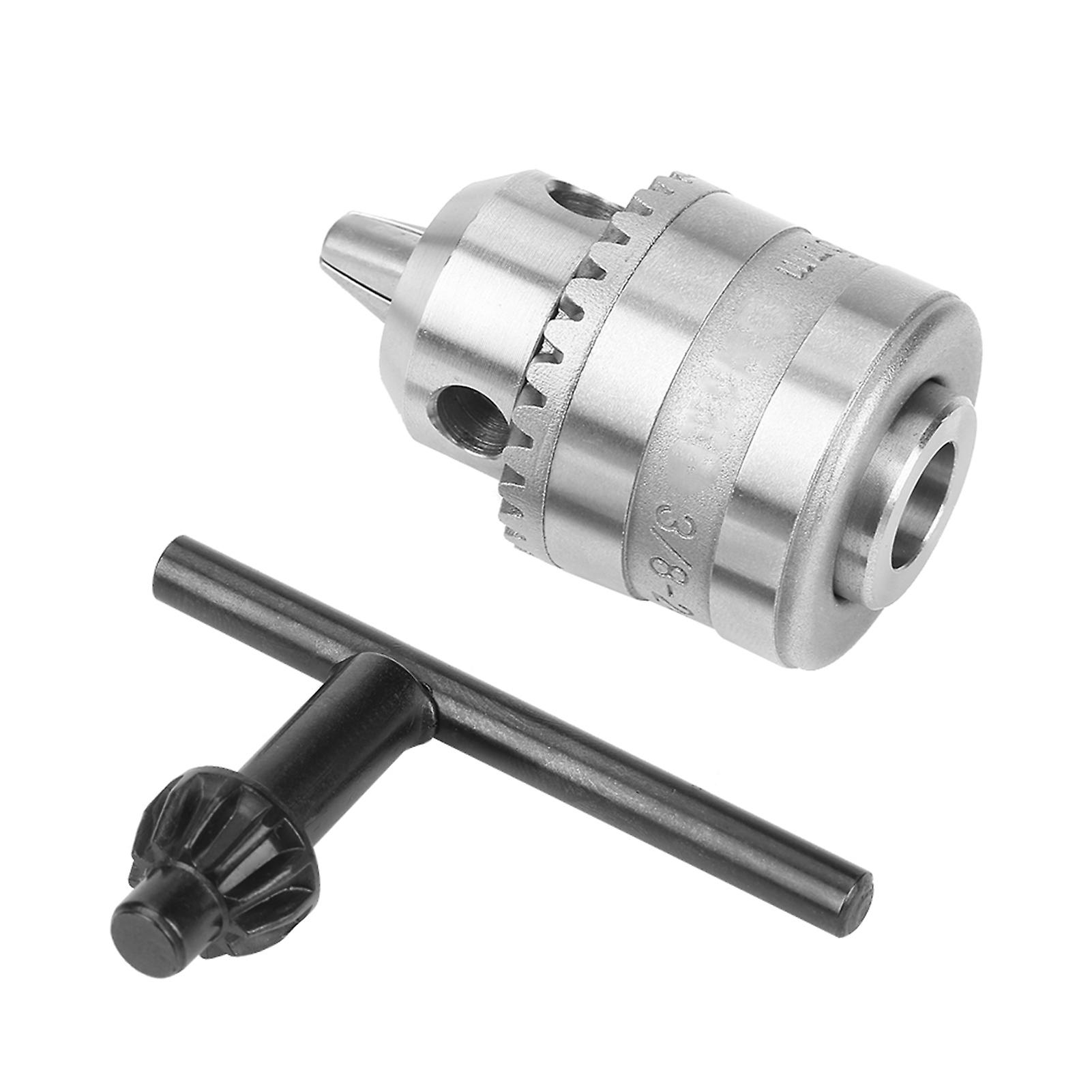 0.6-6mm Mini Key Type Drill Chuck With Chuck Key For Electric Power Drill (3/8-24unf)