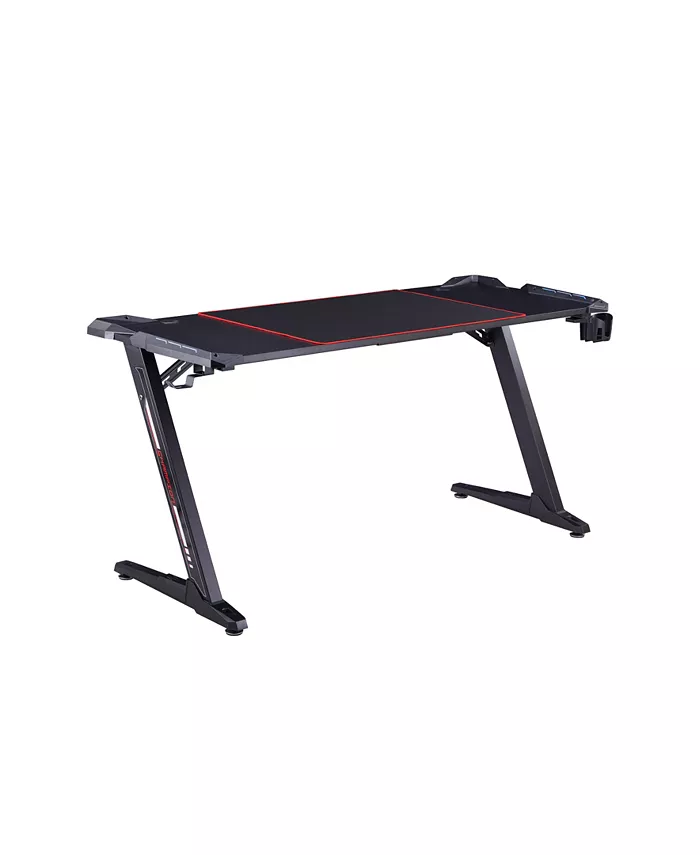 Furniture of America Beku Rectangle Gaming Desk