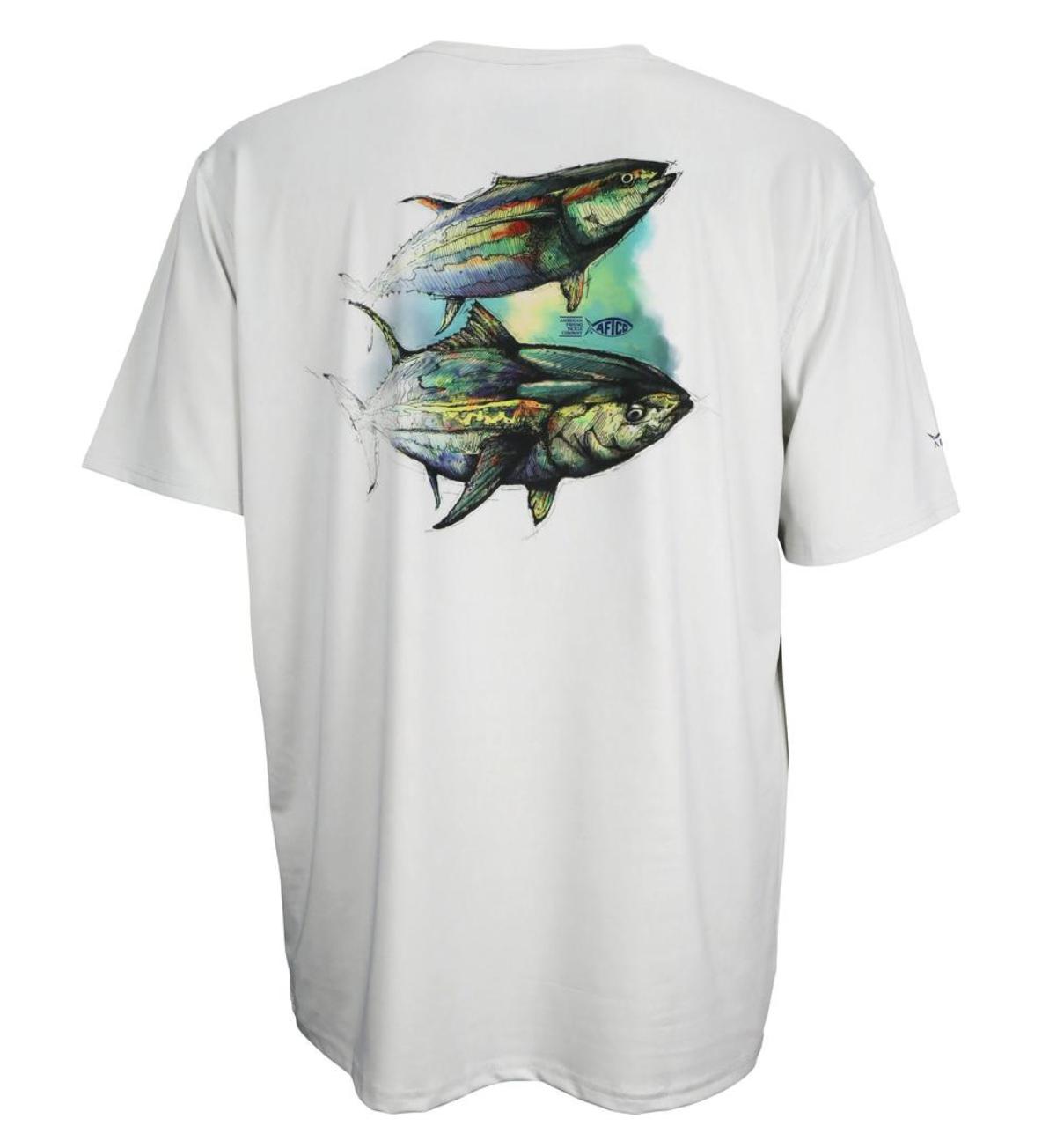 Aftco Wingman SS Performance Shirt -Silver