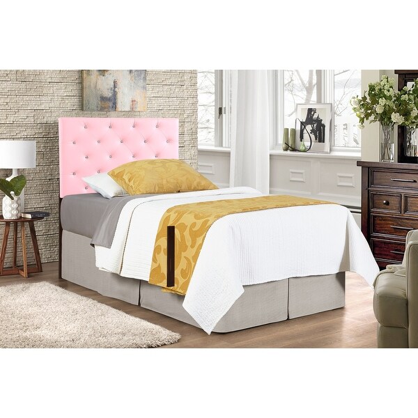 Super Nova Adjustable Jewel Tufted Headboard - - 30632727