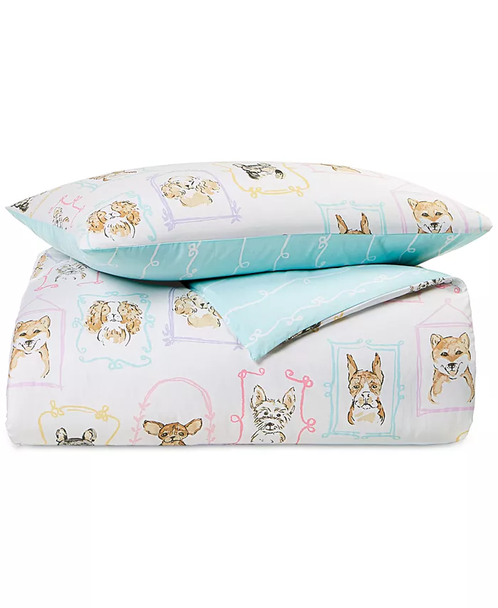 Charter Club Kids CLOSEOUT! Pooch Portrait 2-Pc. Cotton Comforter Set  Twin Twin XL  Created for Macys