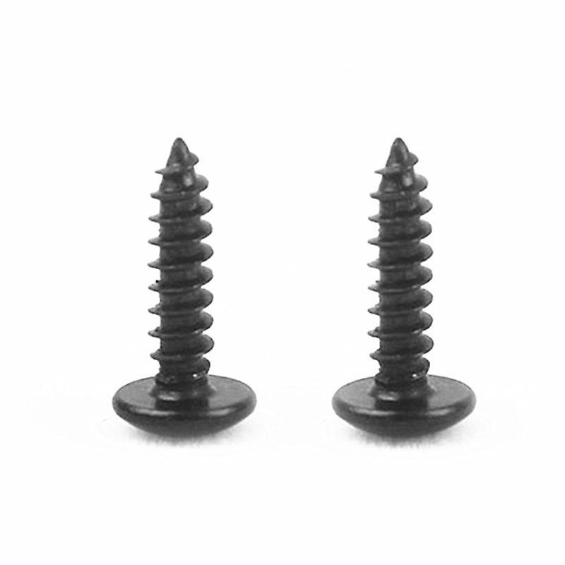 50pcs M3 M4 M5 Wood Truss Screw With Black Oxide And Wax Self-tapping Screws