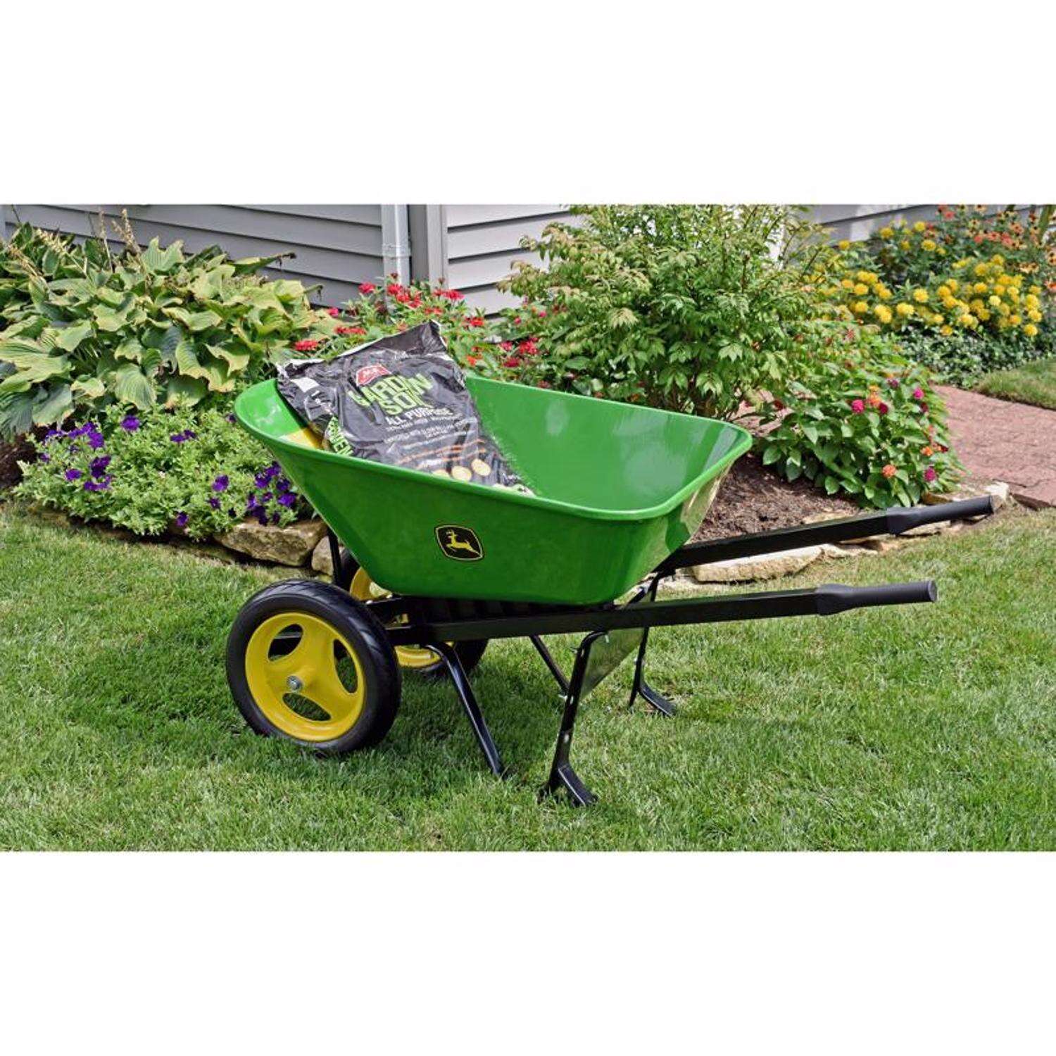 John Deere Steel Wheelbarrow 7 cu ft