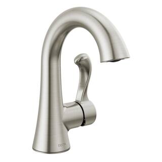 Delta Esato 4 in. Centerset Single Handle Bathroom Faucet in Brushed Nickel 15897LF-SP