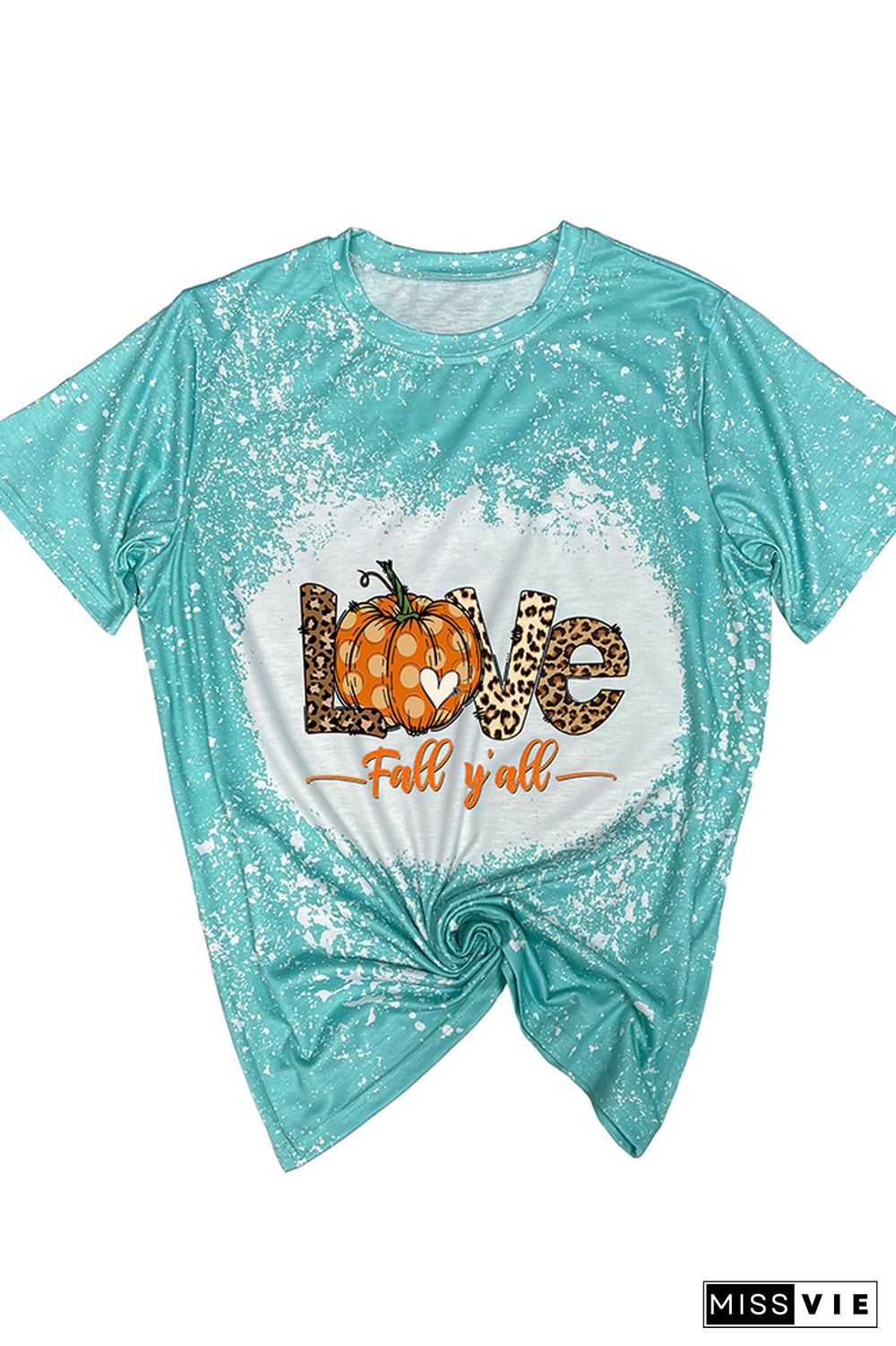 Love Fall Y'All Pumpkin Graphic Tee Wholesale