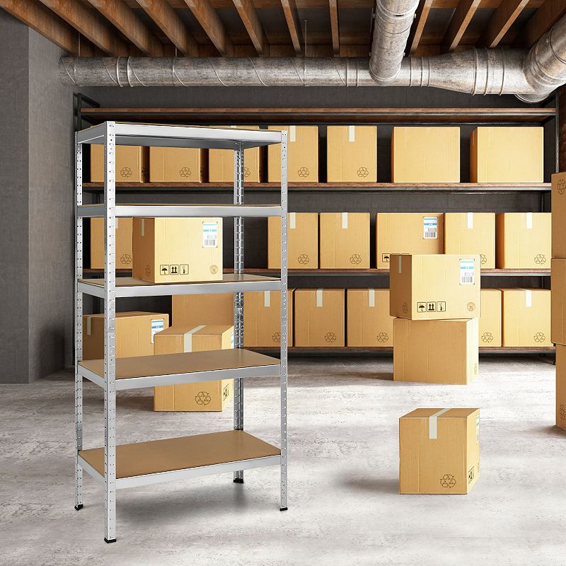 Heavy Duty Steel Adjustable 5 Level Storage Shelves