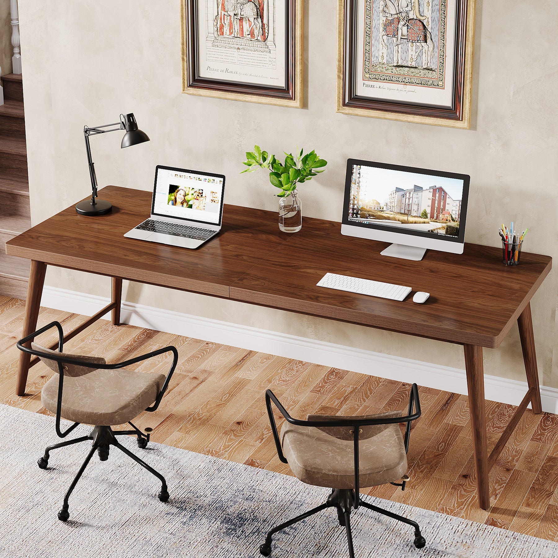 2-Person Computer Desk, 78.7