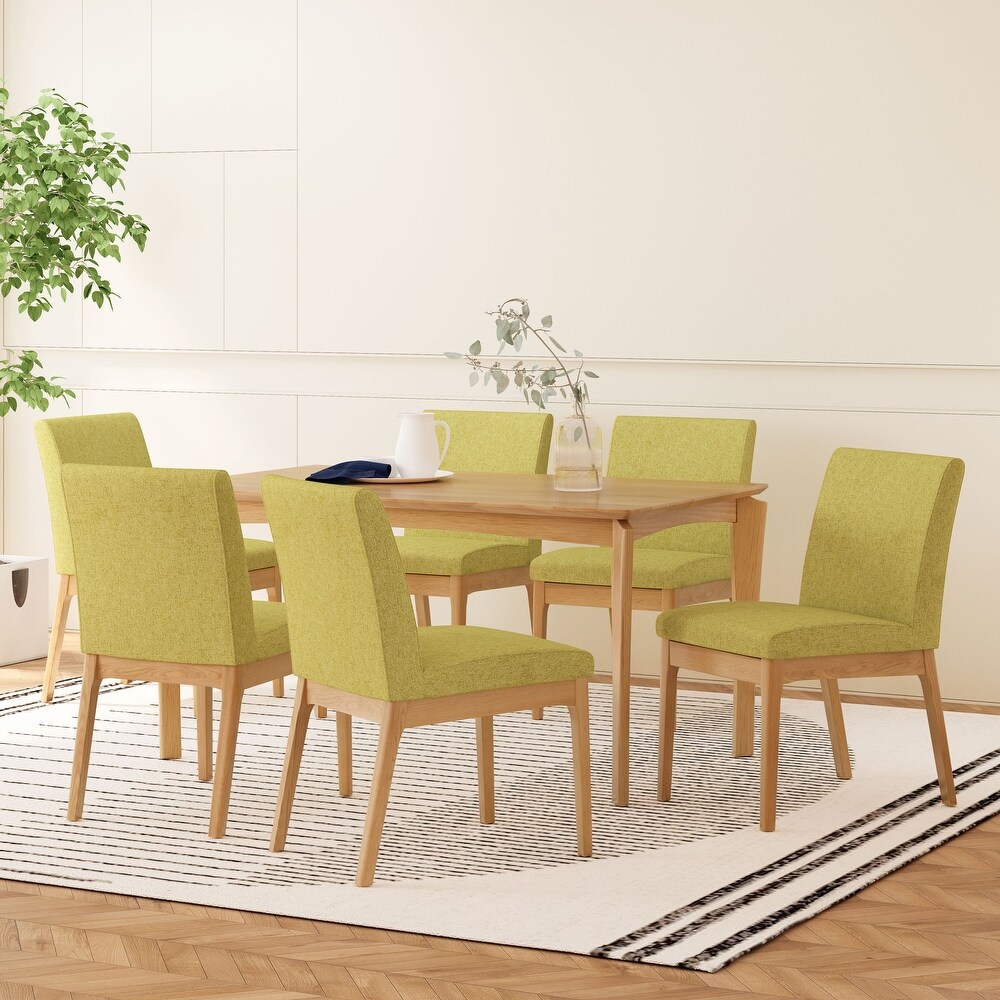 Atherton Wood 7 Piece Dining Set by Christopher Knight Home