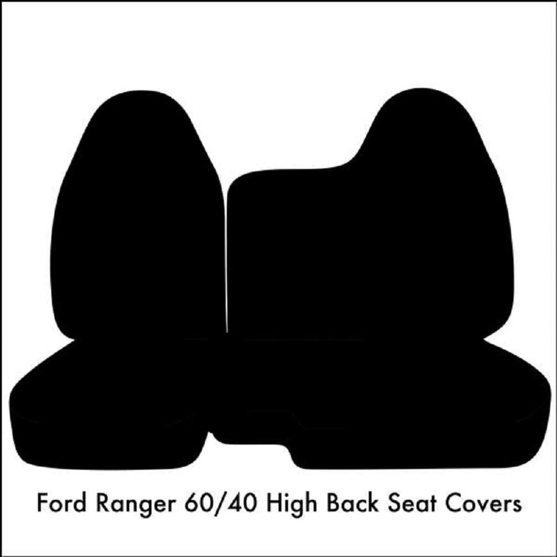 Fits 1998-2001 Ford Ranger 60/40 Seats No middle Console Pickup Seat Covers (Forest Camo)