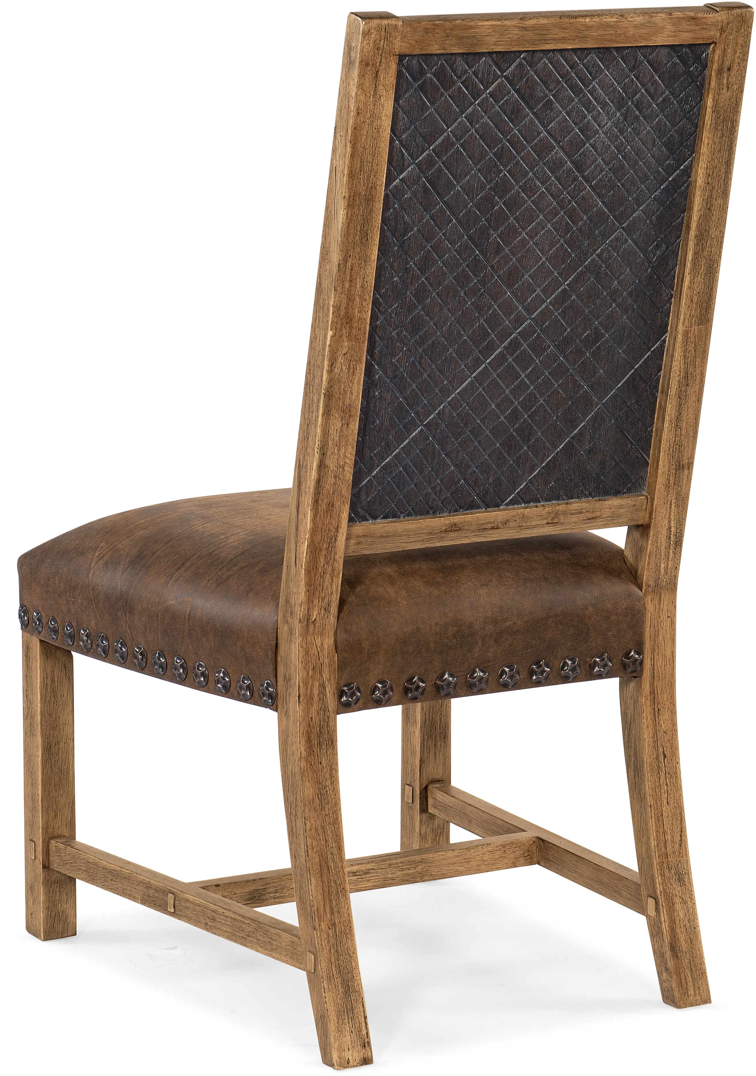 Big Sky Brown Leather Dining Room Chair